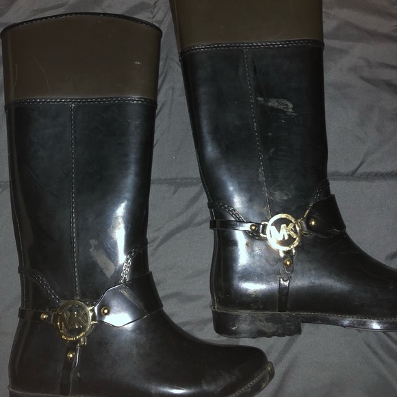 Michael Kors Rainboots size 7 - Picture 2 of 4